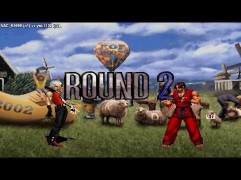 [FightCade King of Fighters 2002] NAC_K9999 vs you3102