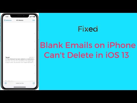 How to Fix Blank Emails on iPhone and iPad after iOS 13/13.4?