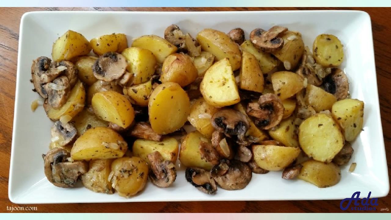 Шампиньоны мясо картошка рецепт