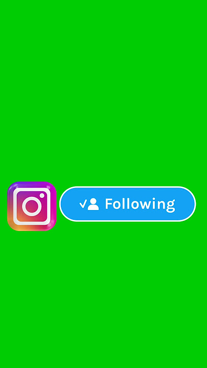 Instagram follow green screen (copyright free)|green screen|Green screen|