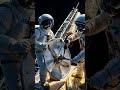 Astronauts Repairing Deep-Space Communication Dish in Stunning Detail #SpaceExploration #Astronauts