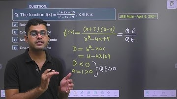 JEE Main 2024 PYQ✅️Functions-5✅️JEE Mains & Advanced 2025 #jee2025 #jeemains2025 #maths #jeemains