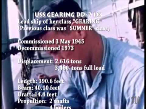 USS GEARING DD-710: Tribute