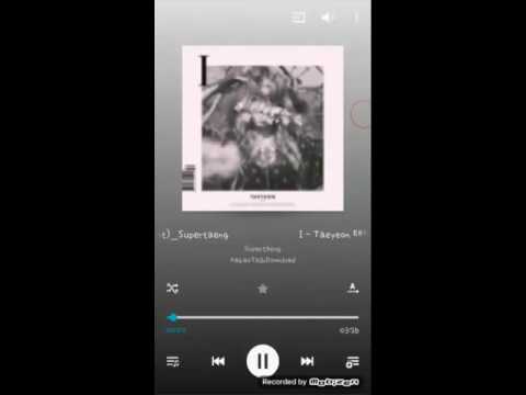 (+) I - Taeyeon 태연(Feat. 버벌진트 (Verbal Jint)_Supertaeng