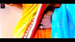 Navel Tickle play in saree by her friend | Lesbian Navel Tickle | Navel play deep