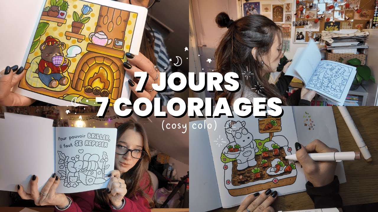 7 JOURS, 7 COLORIAGES ☕🖍️