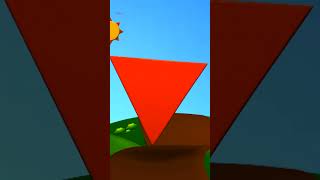 The Shapes Song for Kids #shorts #shapessong #learning #shapes #nurseryrhymes