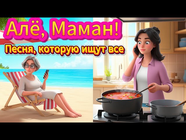 Алё, маман! 📞 Песня, которая взорвала TikTok! 💥 Танцевальный шансон 2025 🎶