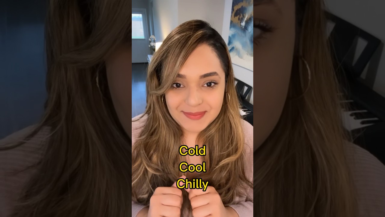 COLD, COOL e CHILLY - Saiba quando usar cada um em inglês