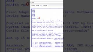 14.How to Check uptime of CISCO ASA Firewall? #ccna #ccnpencor #shortsvideo