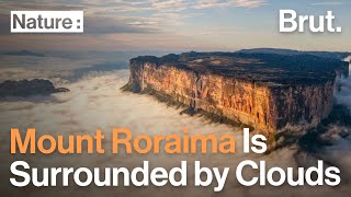 Mount Roraima, a Mountain Surrounded by Clouds