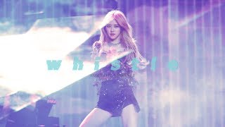 190419 BLACKPINK ROSÉ 블랙핑크 로제 Coachella 코첼라 직캠 fancam - 휘파람 Whistle Resimi