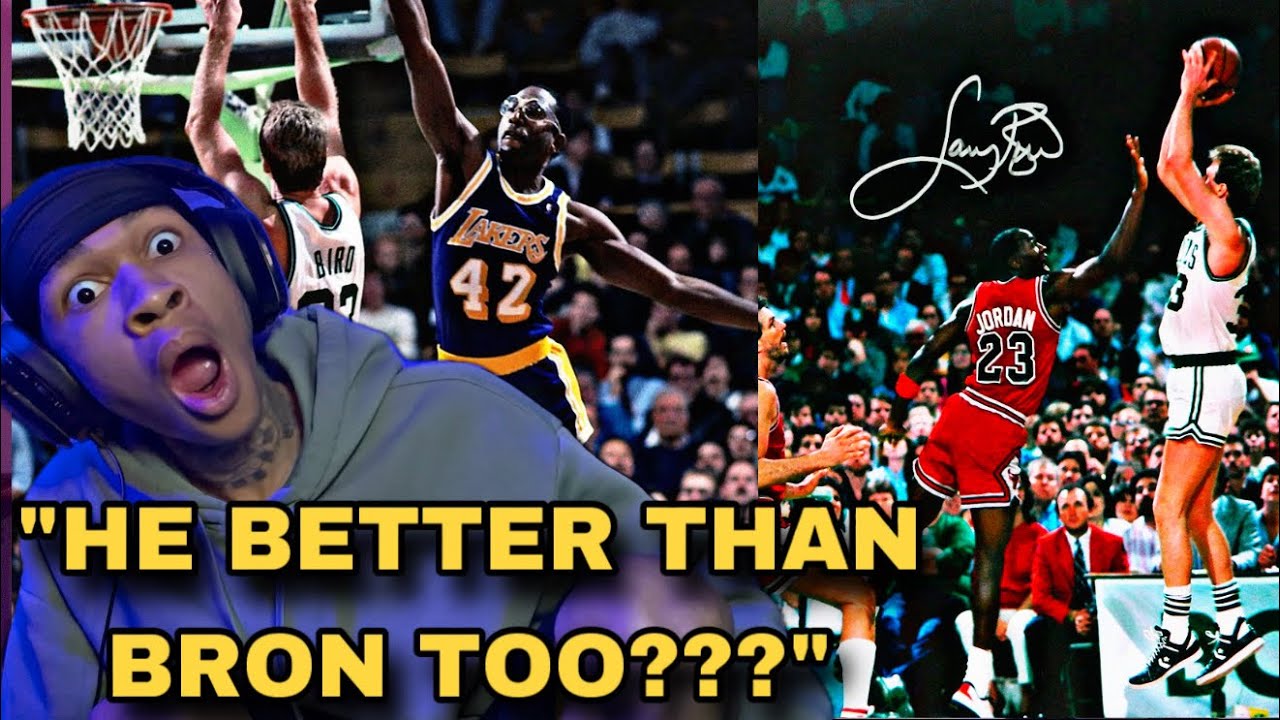 LeBron Fan Loses His Mind Watching Larry Bird ULTIMATE MIXTAPE For The First Time!