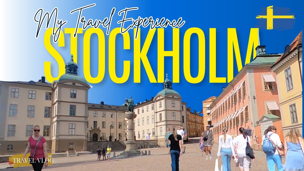 STOCKHOLM CITY 🇸🇪 SWEDEN'S CAPITAL & LARGEST CITY—Colorful Old Town to the City CenterTour!