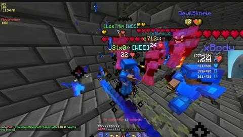Blocksmc l Redstone pvp l VoT VS Who ? #8