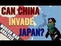 Can China invade Japan? (If USA is neutral)