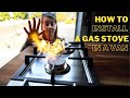 How to install a Ramblewood GC2-37P gas cooktop | Vanlife how to's