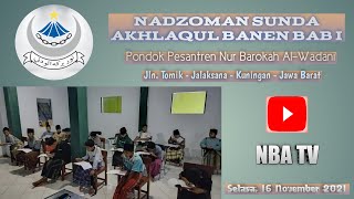 Nadzoman Sunda Akhlaqul Banen Bab I || 