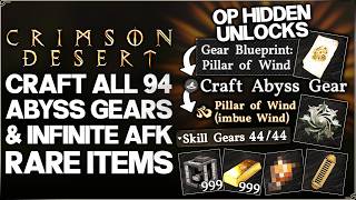 Famous Crimson Desert - New GAME CHANGING Discovery - Craft EVERY Abyss Gear, OP Rare Items & More Guide! Wealth