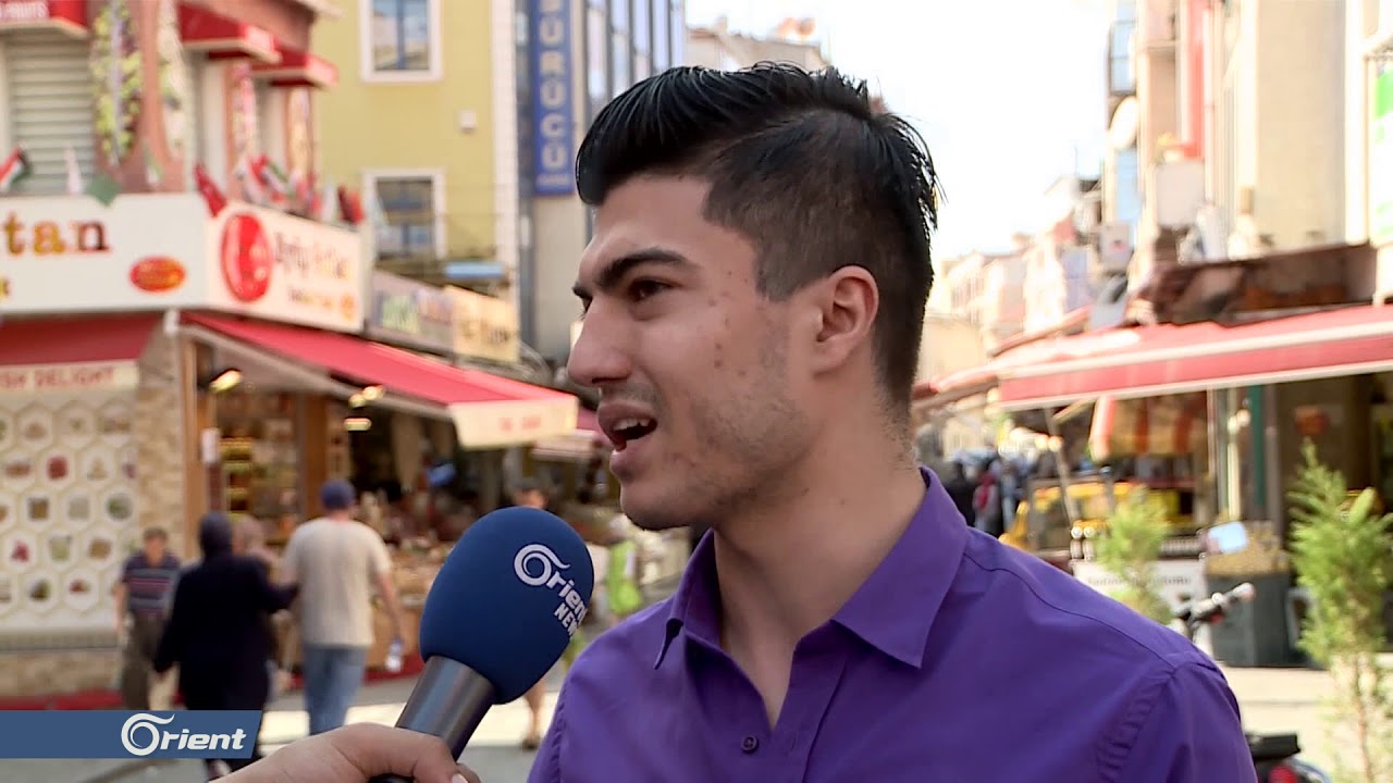 اكرم امام اوغلو وزوجته آراء السوريين في اسطنبول بعد فوز المعارضة التركية برئاسة البلدية