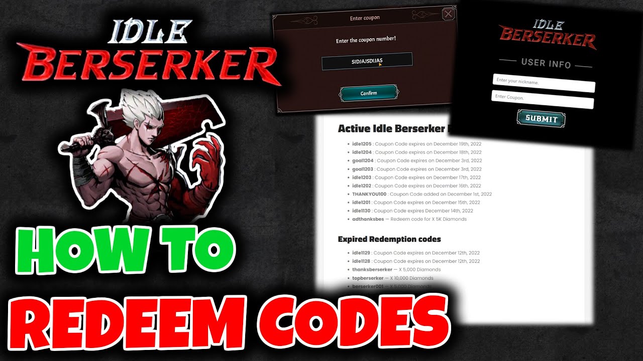 Idle Awakening Codes in December 2023