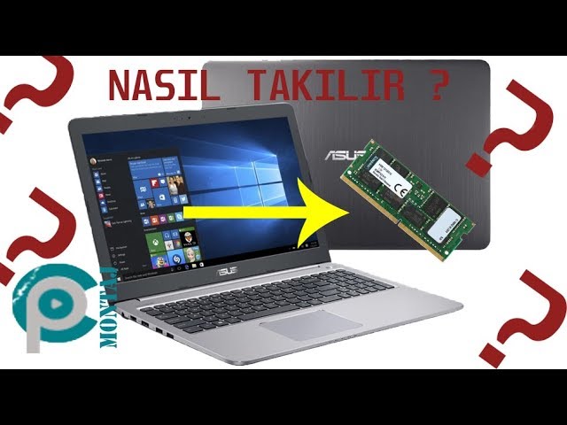 Asus X541U Notebook RAM UPGRADE - YouTube