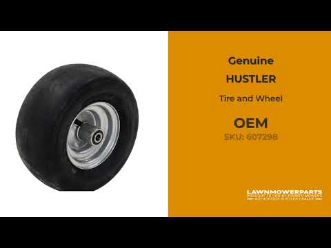 Hustler 607298 Tire and Wheel 11x5.00-5 OEM | HUSTLER LAWN