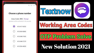 Update Text Now Create.. TextNow app not working problem solve