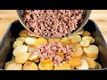 Łatwy i szybki przepis na ziemniaki z mięsem mielonym dla całej rodziny #002