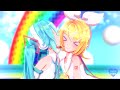 MMD Reverse Rainbow Sour式MikuとRin 1440p