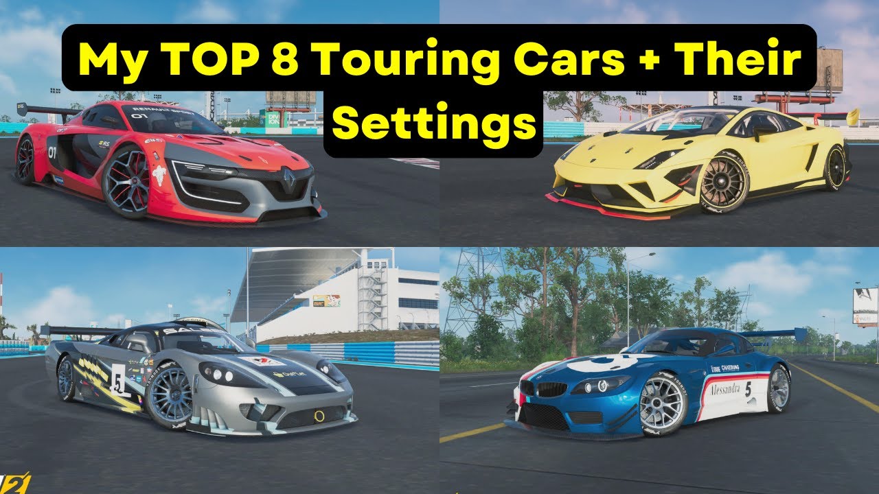 The Crew 2 My TOP 8 Touring Cars + Their Settings Test & My Thoughts YouTube