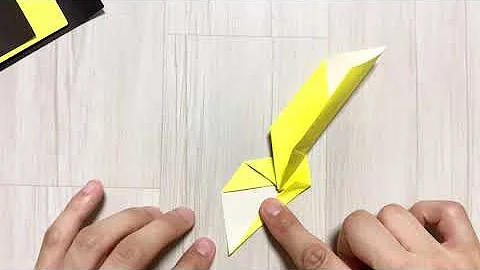 折り紙武器立体