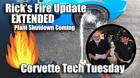 RICK'S CORVETTE FIRE UPDATE & TECH TUESDAY Q&A with YOUR RIDES