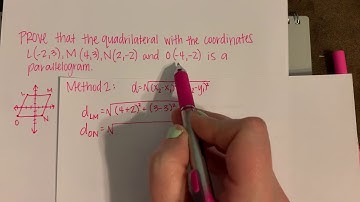 Proving a Quadrilateral is a Parallelogram: Method 2