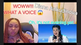 WOWW !!😱  Oh, it is not evening  yet (Stereo) - Diana  Ankudinova  @ ShowMaskGoOn - Reaction