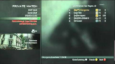 MW3 Modded Lobby Purple vision