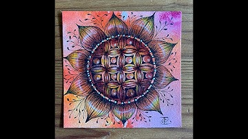 Bales by Zentangle® tangle tutorial with Annie Reiser, CZT