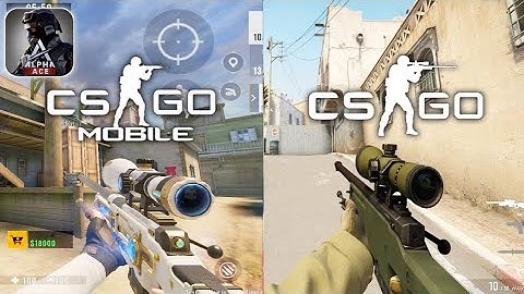 Alpha Ace vs CSGO - Weapons Comparison