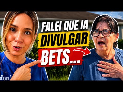 Falei que ia divulgar BETS… e olha a reação de mainha! 😳🫪