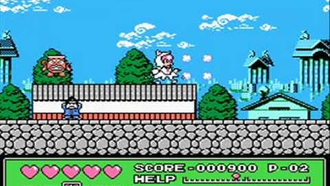 Kyattou Ninden Teyandee Level 1 speed run (Samurai pizza cats) Nes