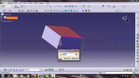 Tutorial Catia V5.....How To Use "Variable Angle Draft" Tool.