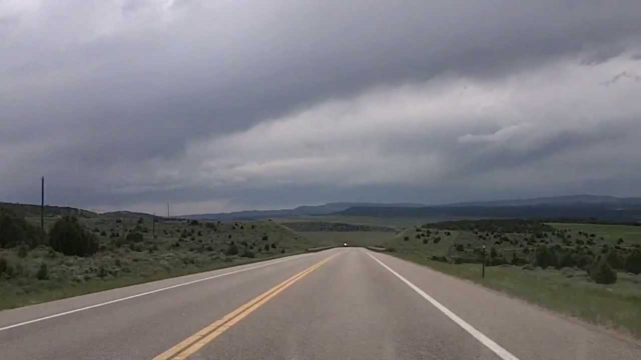 Northwest Colorado: Craig to Dinosaur & the UT state line time lapse
