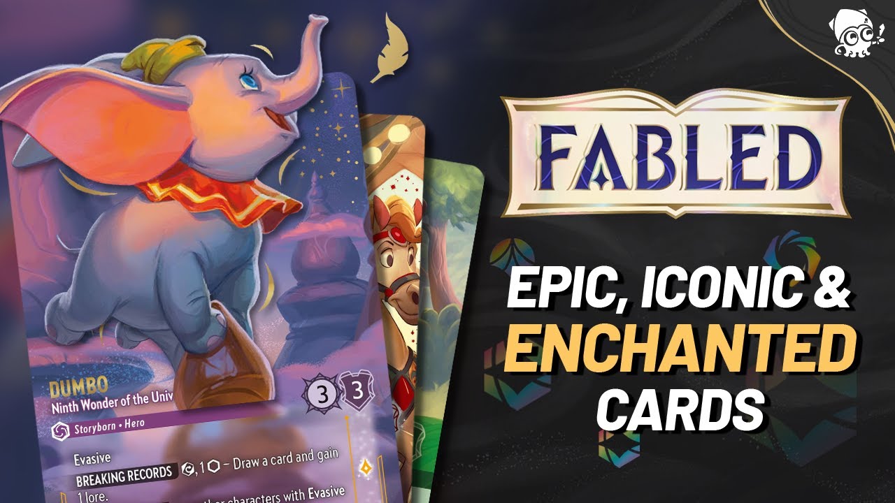ALL Enchanted, Iconic and Epic Cards for FABLED! | Disney Lorcana TCG