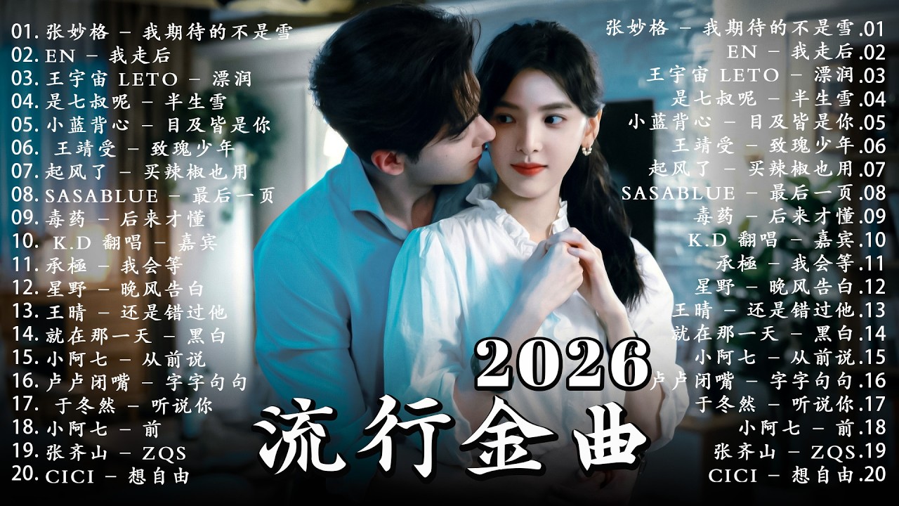 【2026 Douyin熱播中文歌曲】必聽愛情金曲 ~ 催淚旋律合集🎶二月热门歌曲最火最热门洗脑抖音歌曲💖催淚旋律推薦 | 希望你被這個世界愛 - 呂口口, 海市蜃樓, 都怪我 - 胡66