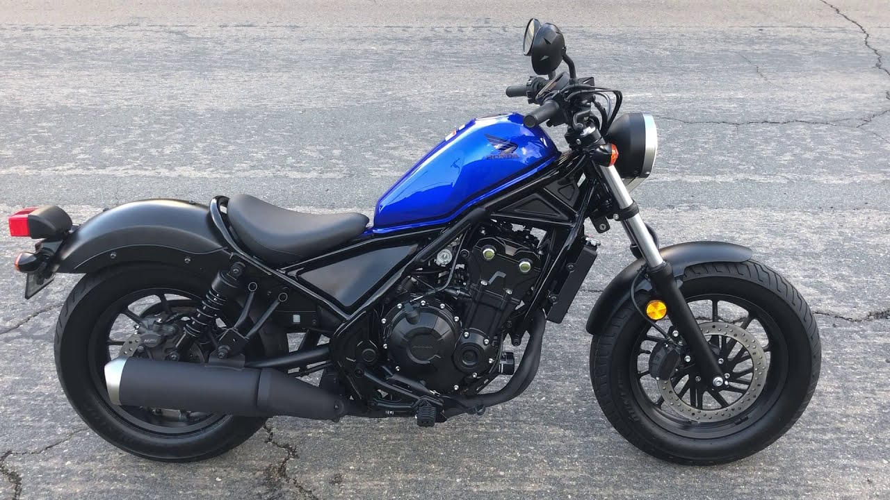 2018 Honda Rebel 500 - YouTube