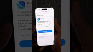iOS 26.4.2 Update released bug fixes &amp; security updates for your iPhone #ios26 #ios26.4.2 #shorts