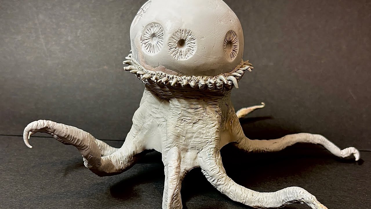 Wie modelliere ich? Das Eyeball-Monster from Alien:Earth | how to sculpt the eyeball-monster