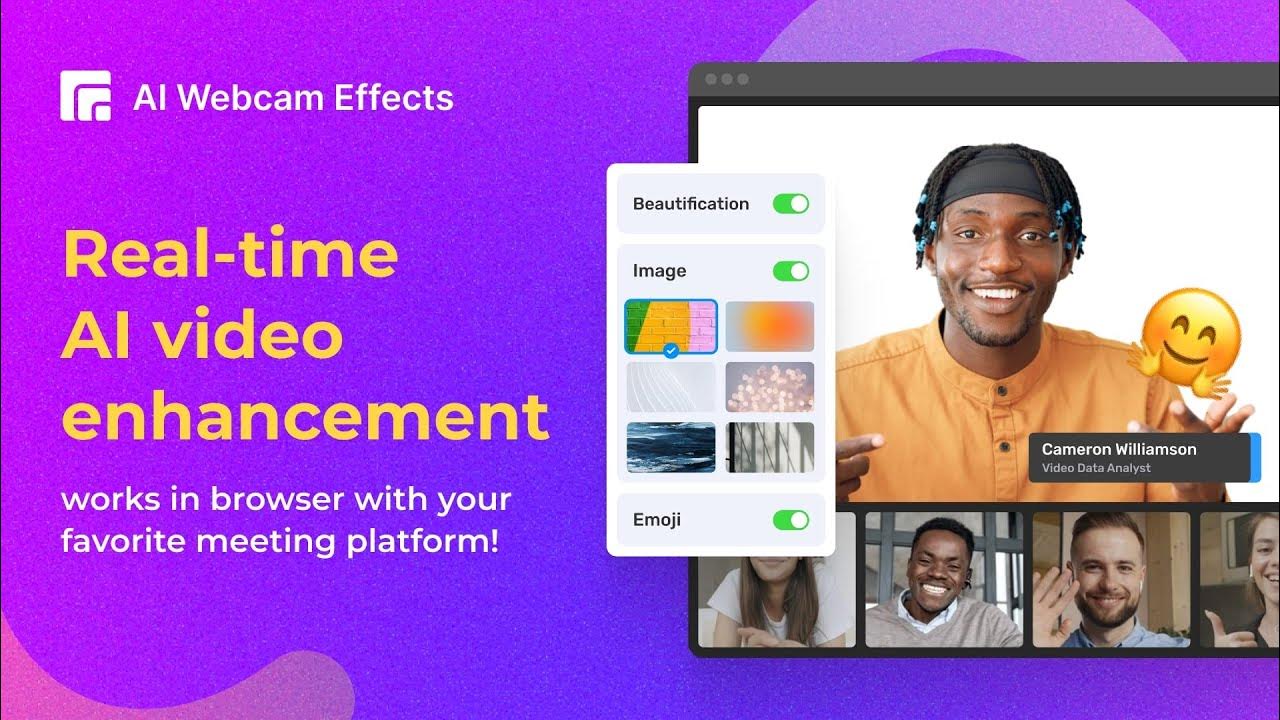 AI cam Effects Extension Quick Introduction and Features Showcase