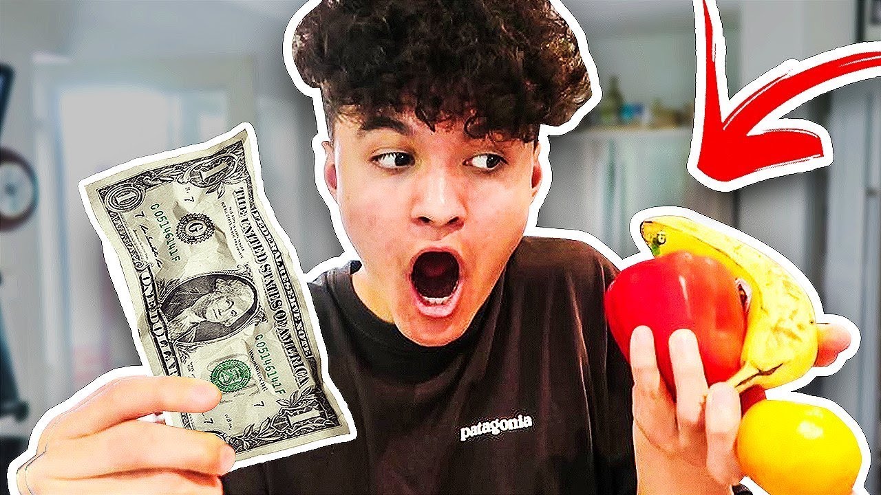 Spending $1 on food in 24 Hours - Challenge
