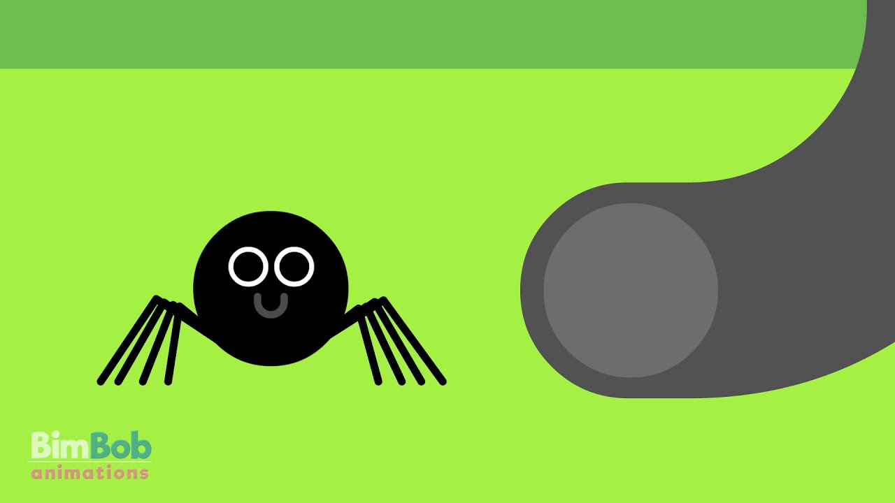 Itsy Bitsy Spider | Incy Wincy Spider | HD Nursery Rhyme Animation for Kids